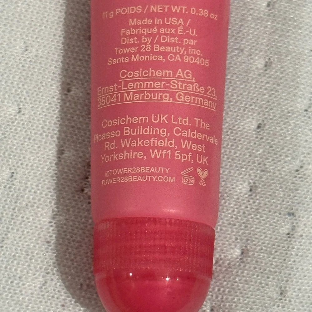 LipSoftie Tower 28 Tinted Lip Treatment in Watermelon Kiwi NWT - Picture 6 of 7
